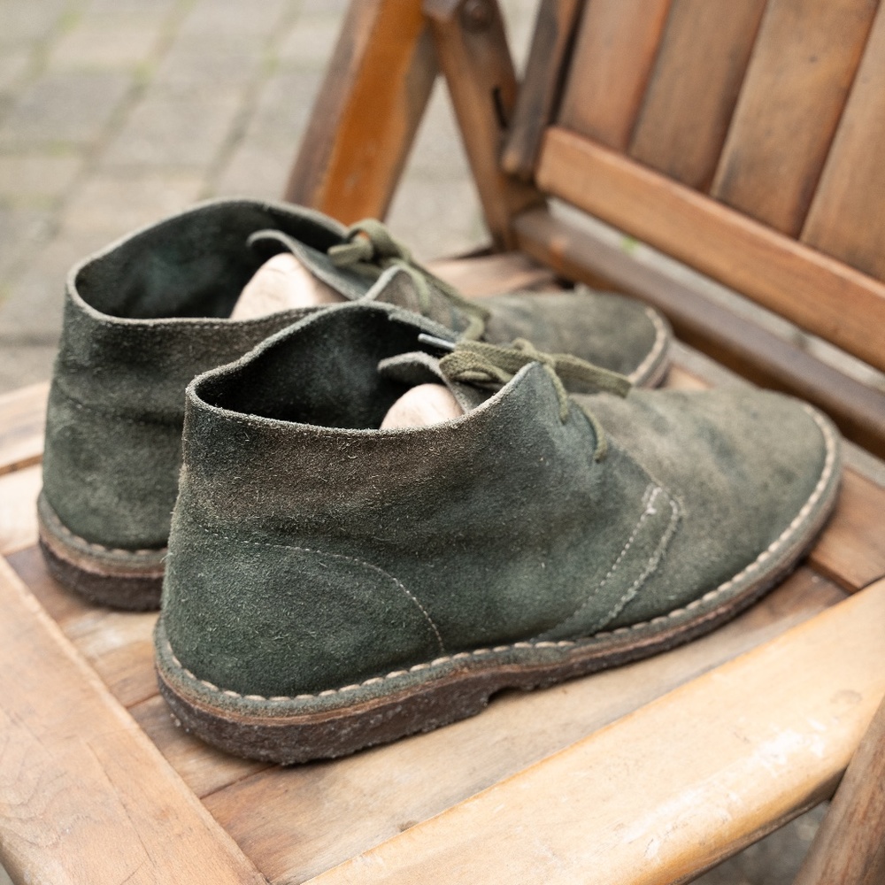 j crew vintage MacAlister boot in suede